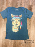 Trippy Hippy Llama Tee