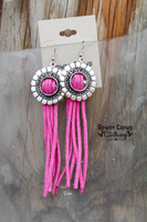 Pink Frost Earrings