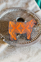 Show Steer Keychain