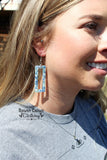 Blue Bird Earrings