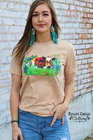 Bluebonnet Calf Tee