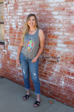 Colorful Concho Tank