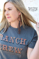 Laredo Leather Earrings