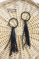 Laredo Leather Earrings