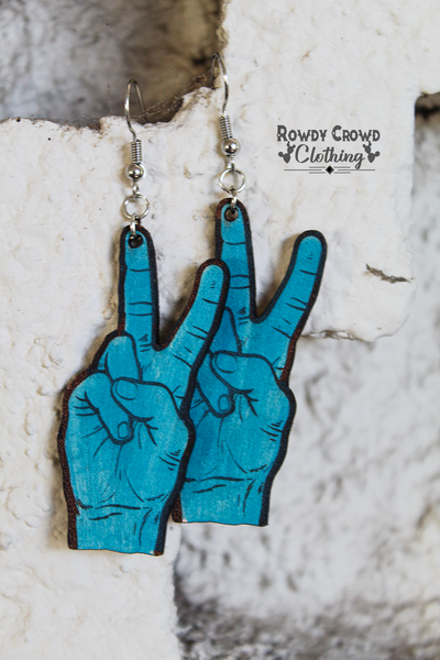 Peace & Love Earrings