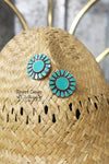 Tipsy Turquoise Earrings