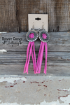 Pink Frost Earrings