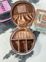 GENUINE COWHIDE JEWELRY CASE RTS